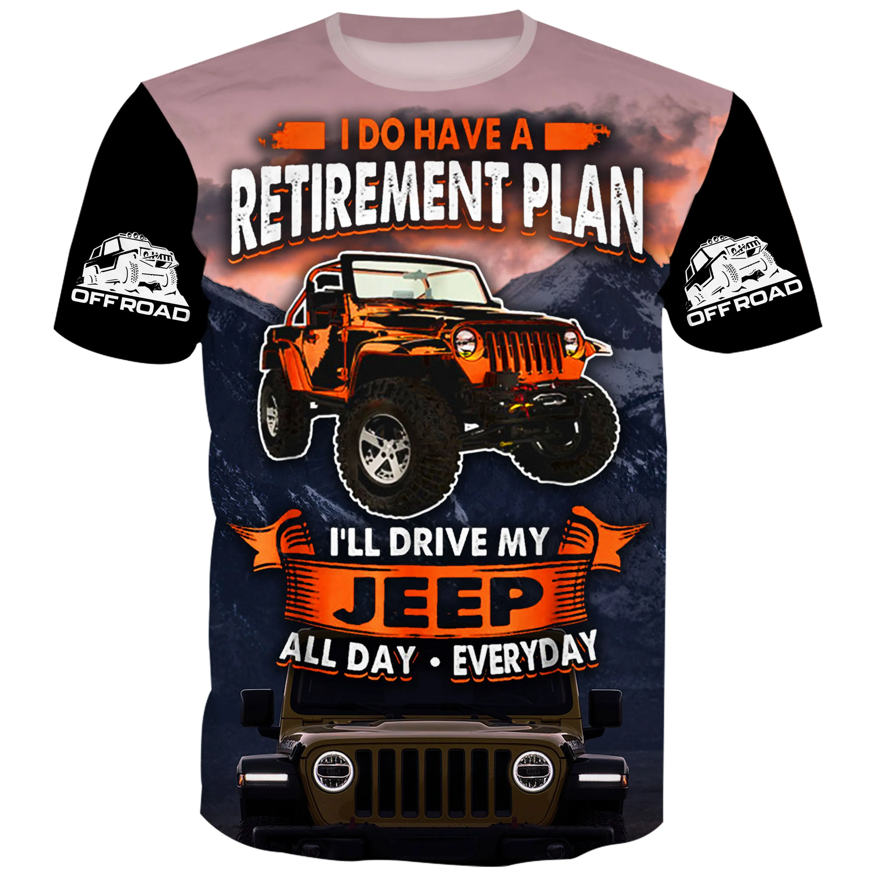 Jeep Retirement Plan T-Shirt | Funny Jeep Shirt