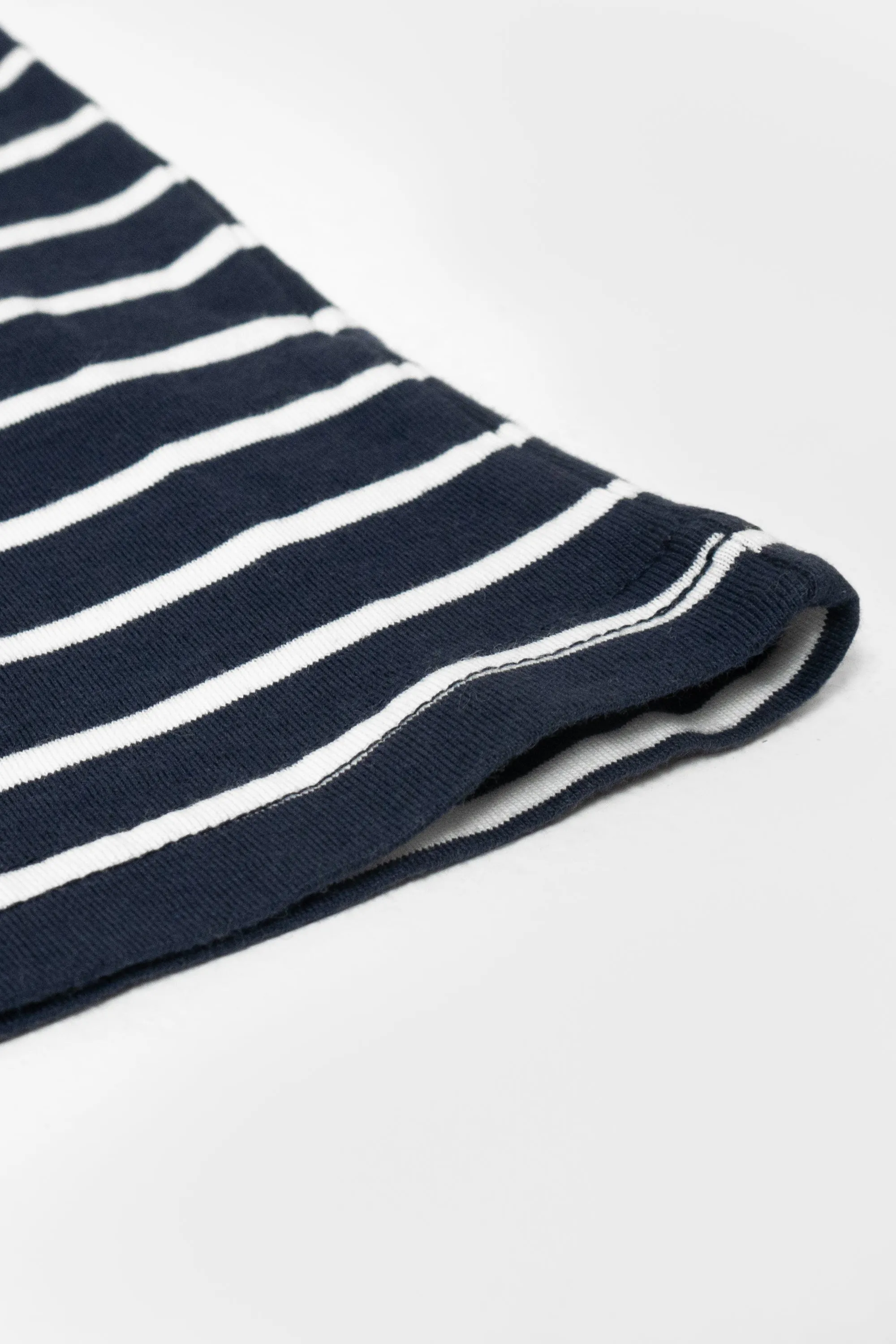 Jnr Louis Stripe T Shirt Navy