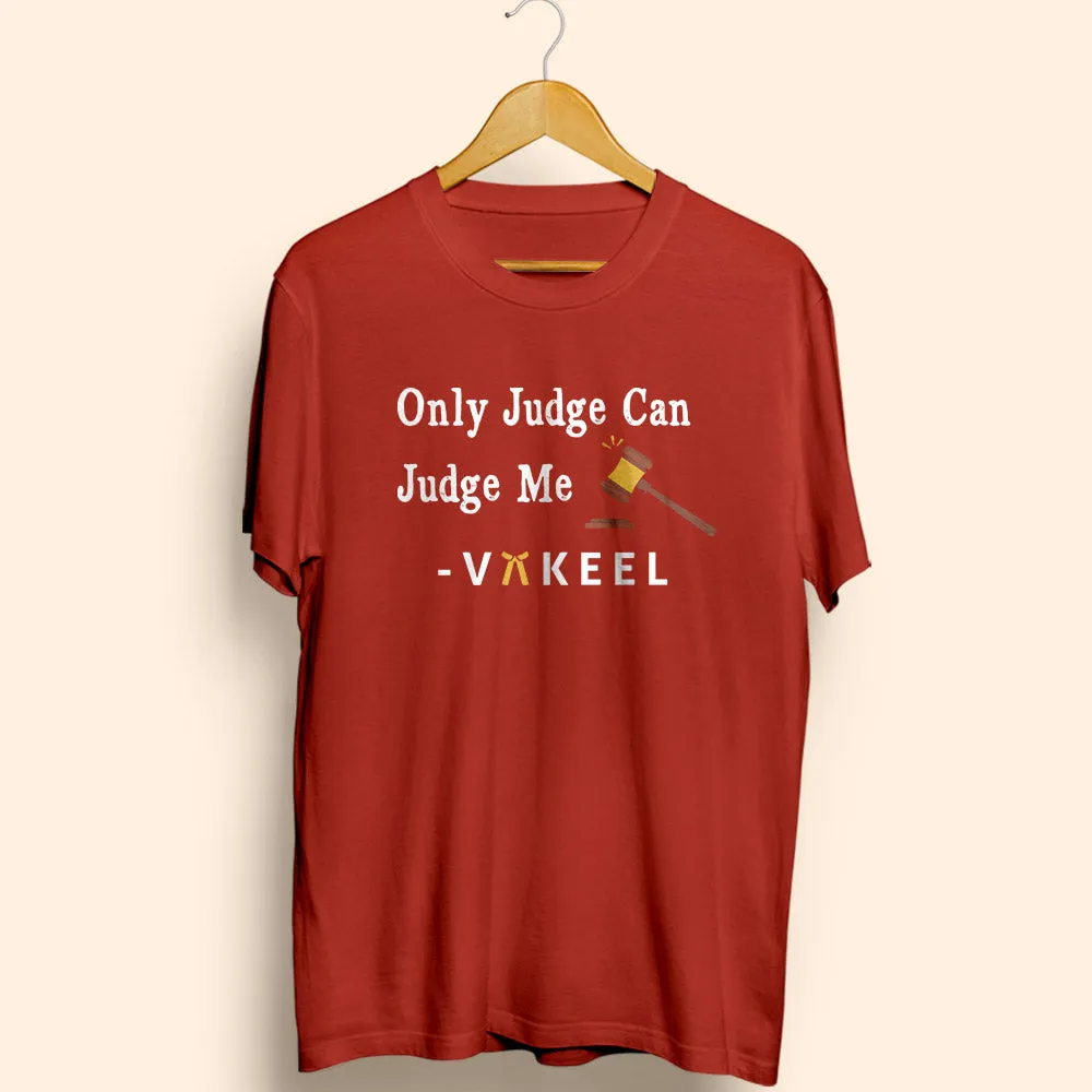 Judge and Vakeel Half Sleeve T-Shirt