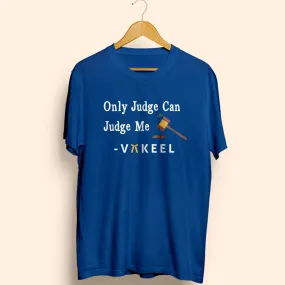 Judge and Vakeel Half Sleeve T-Shirt