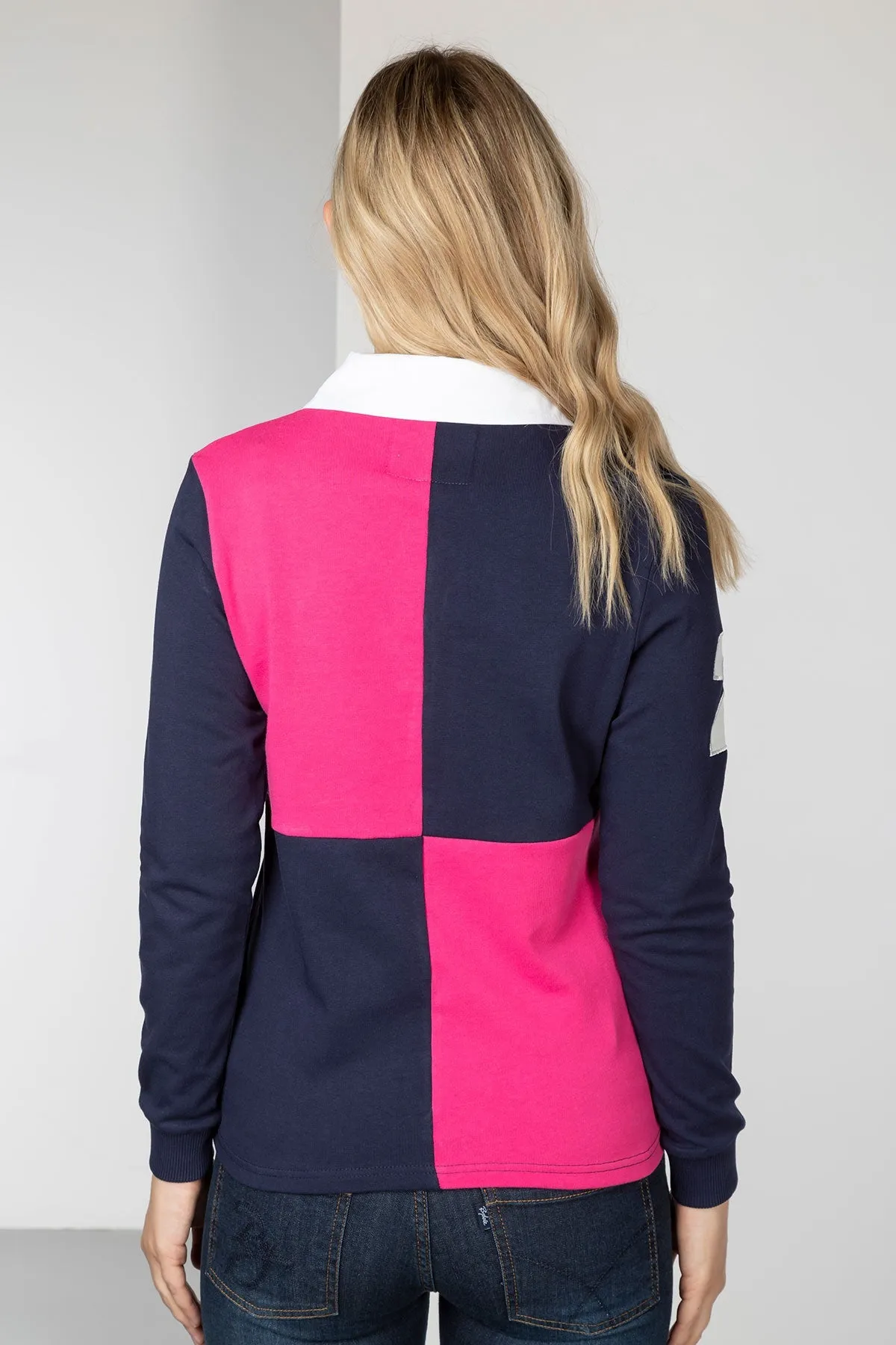 Ladies Cropton Quartered Rugby Shirt