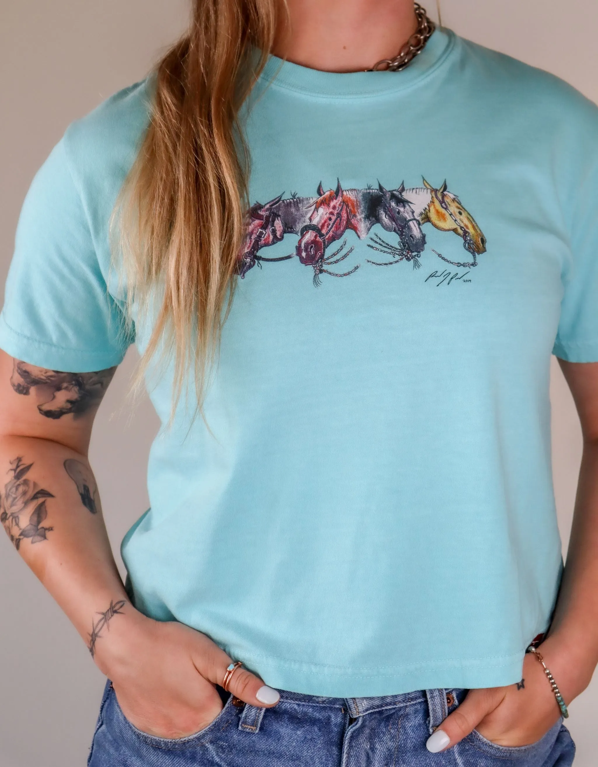 Ladies Randy Paul NRCHA Derby Tee Shirt