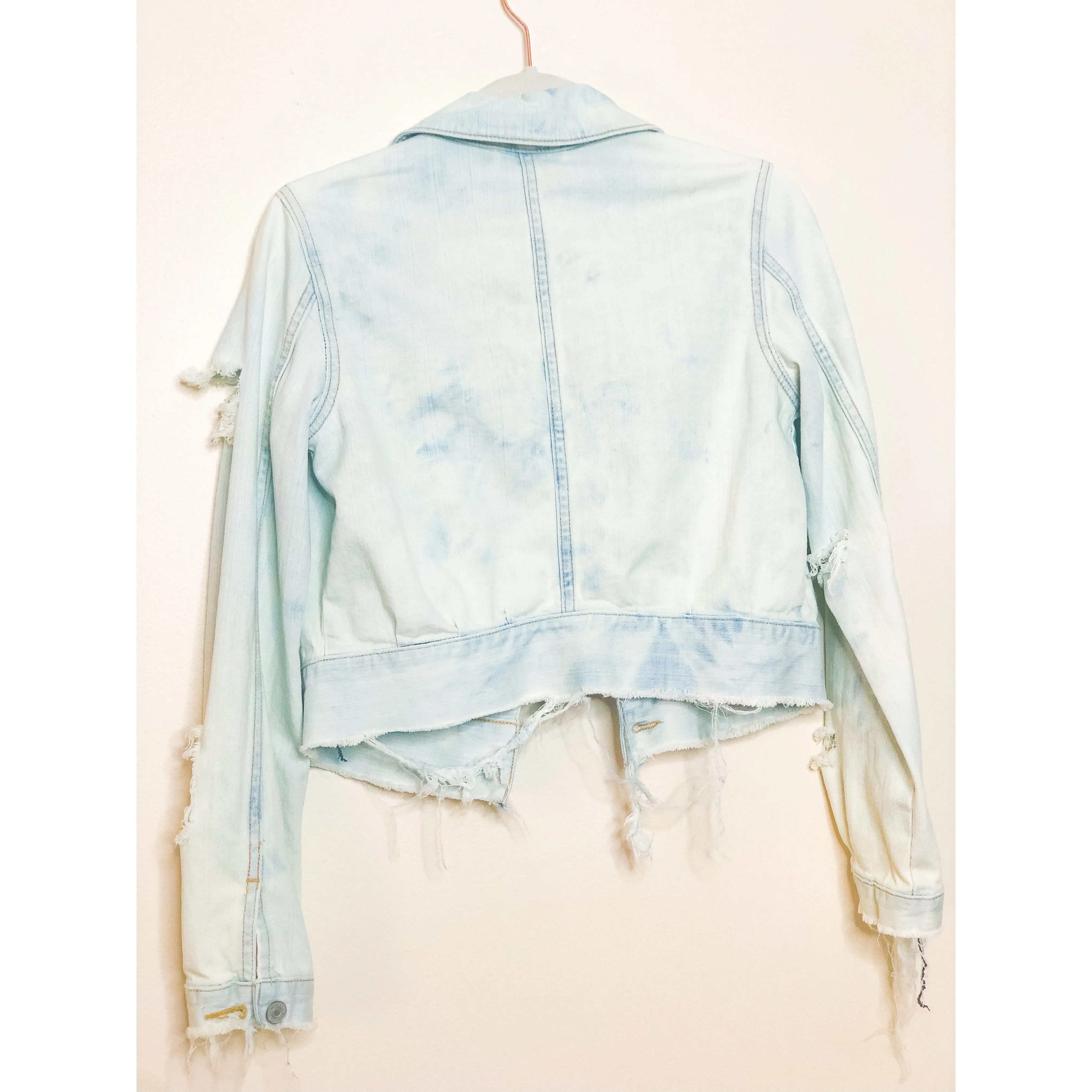 LEVIS Bleached Upcycled Jacket