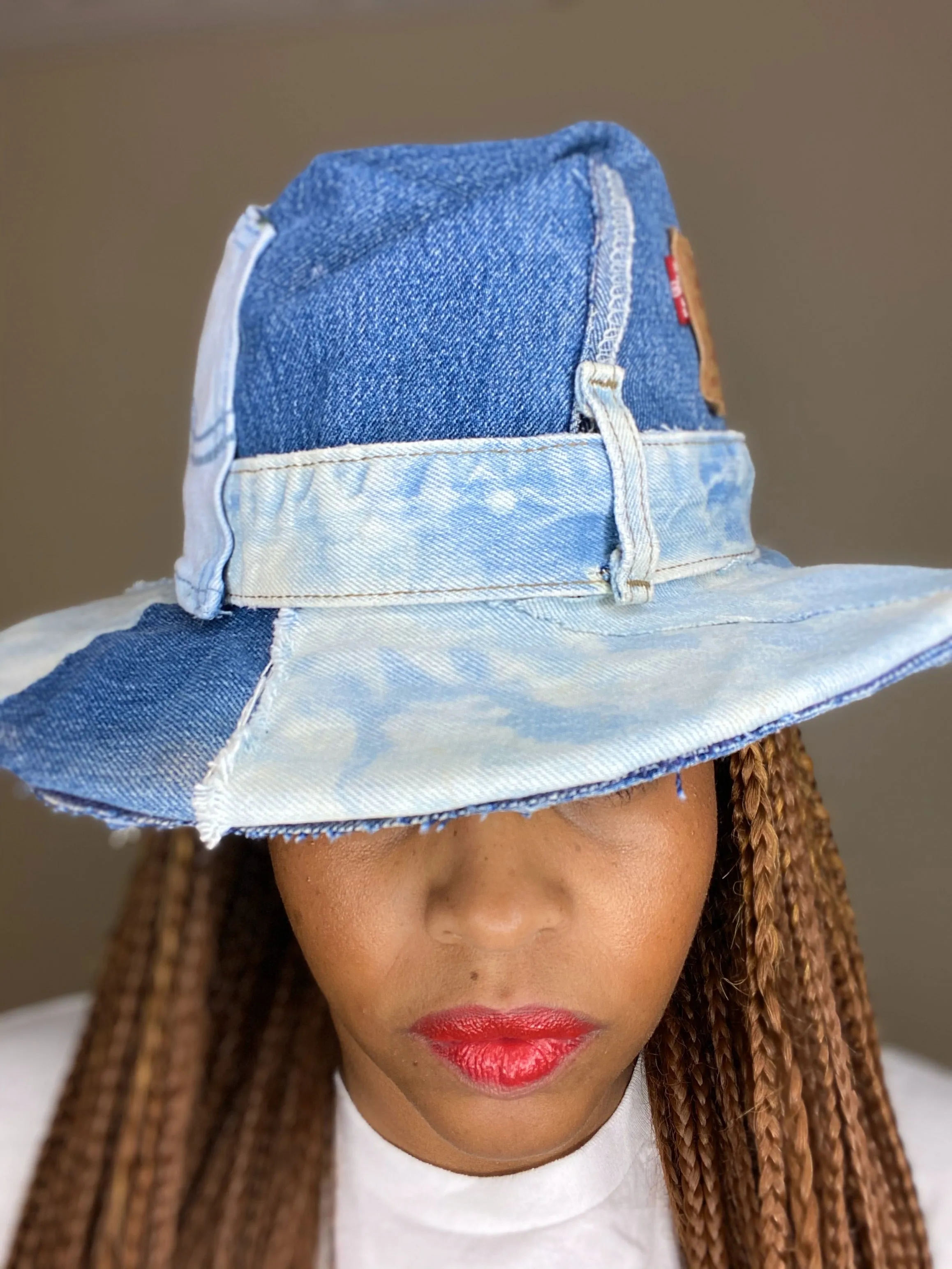 LEVIS Upcycled Fedora Hat