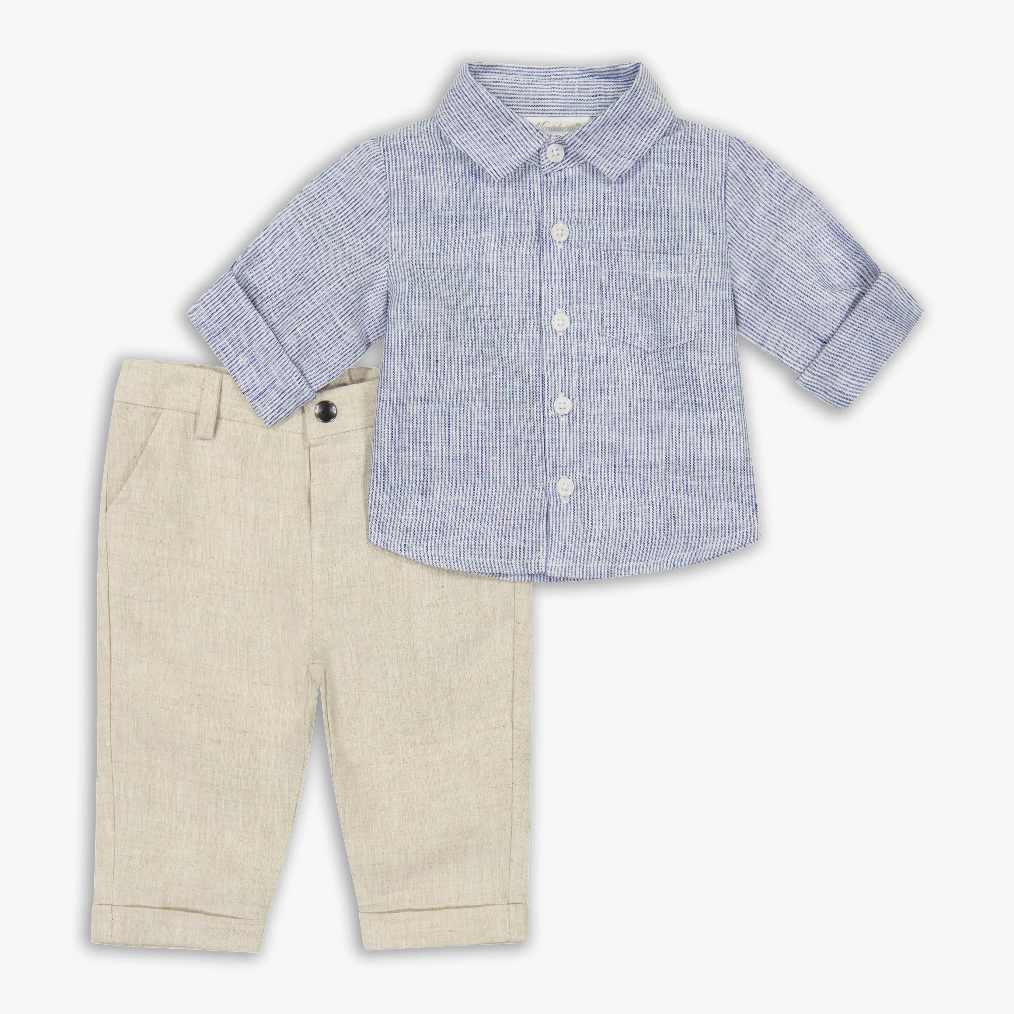 Linen Shirt & Pant Set