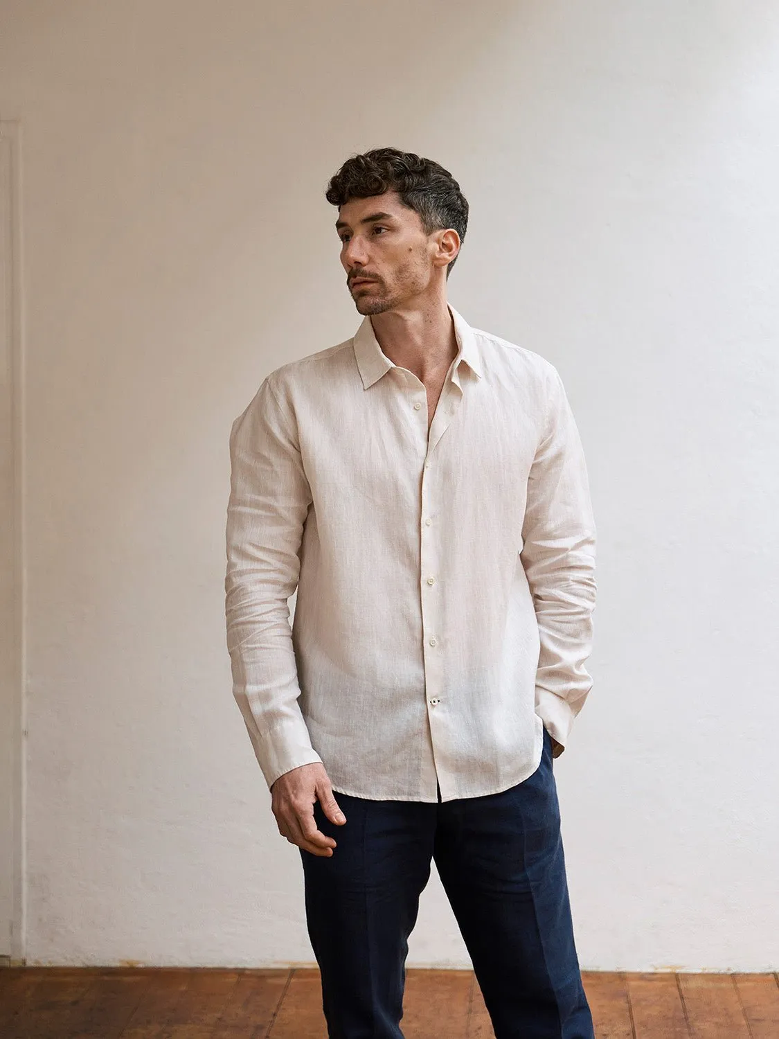 Linen Shirt Verzasca Nature