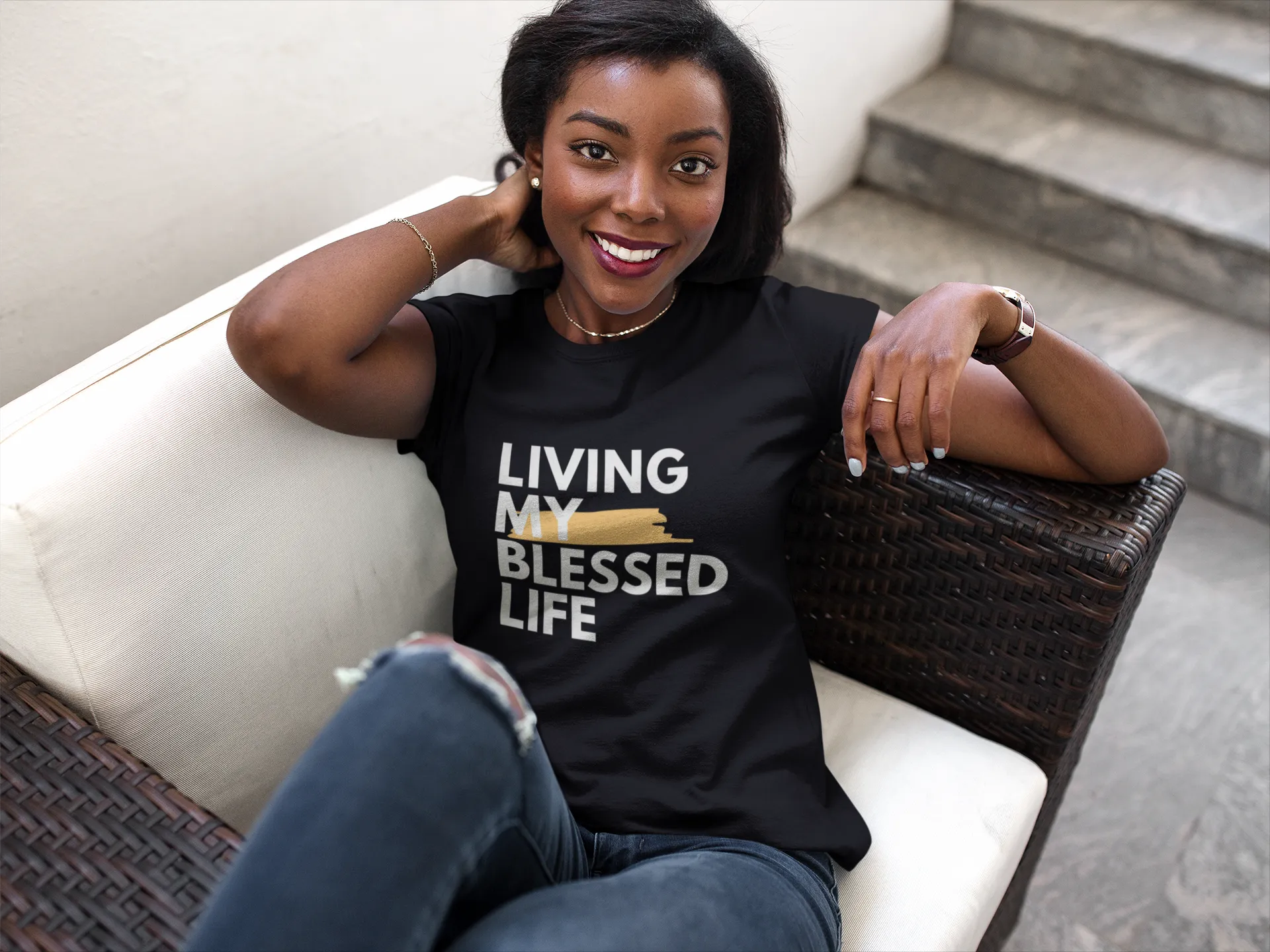 Living My Blessed Life T-Shirt