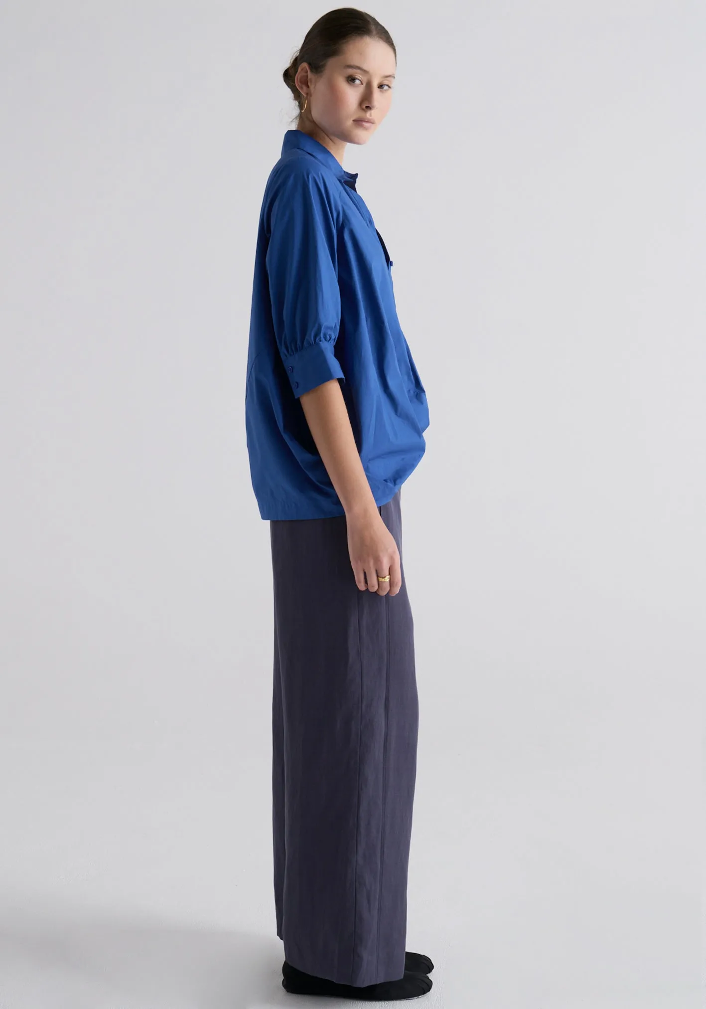 LOUISE DRAPED SHIRT