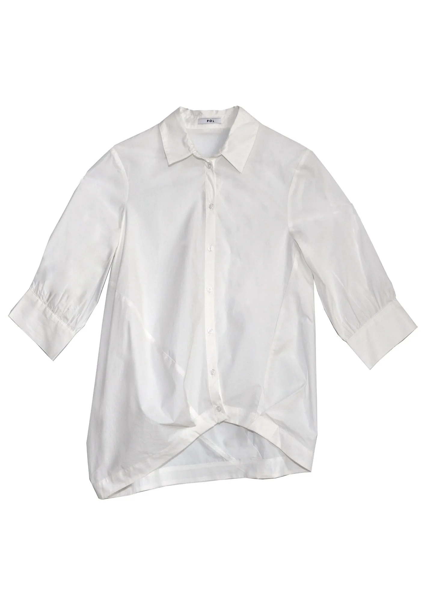 LOUISE DRAPED SHIRT