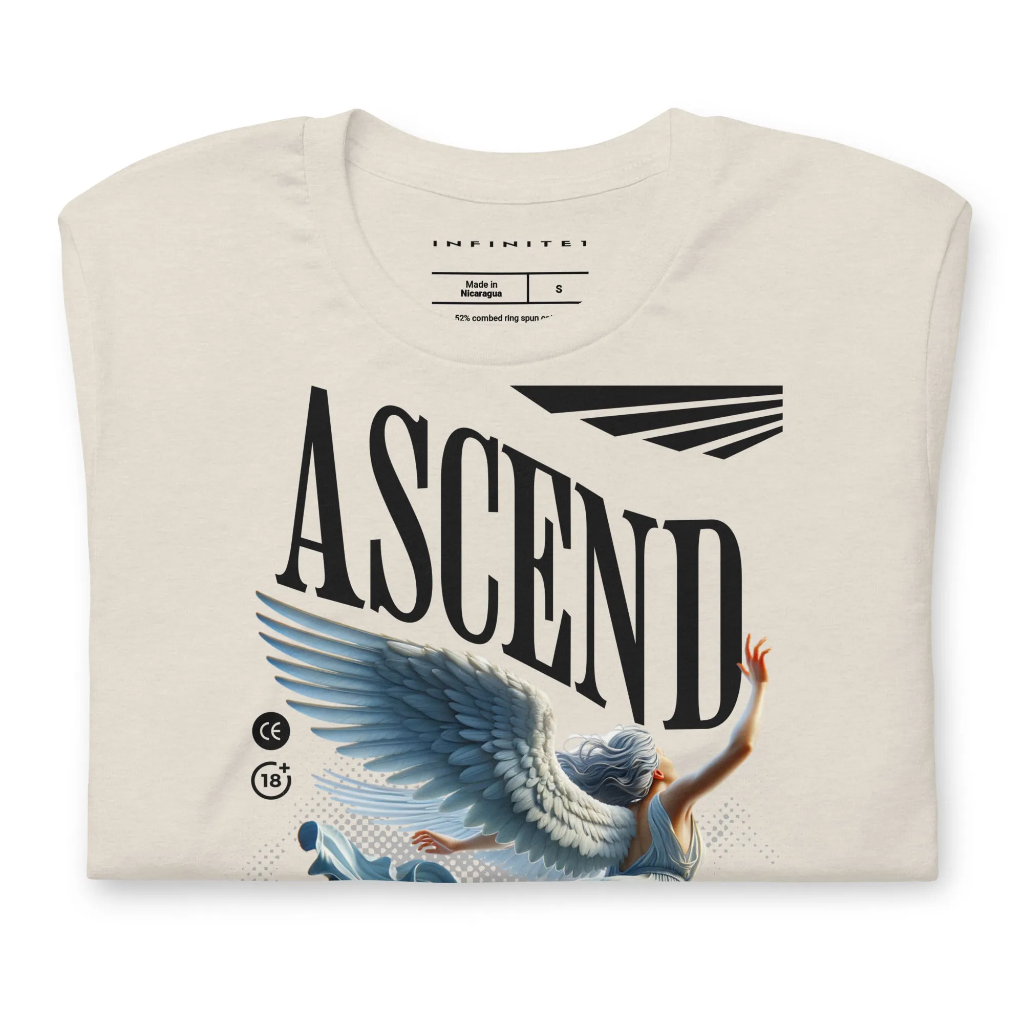 Men's Ascended Angel Short Sleeve Graphic T-shirt