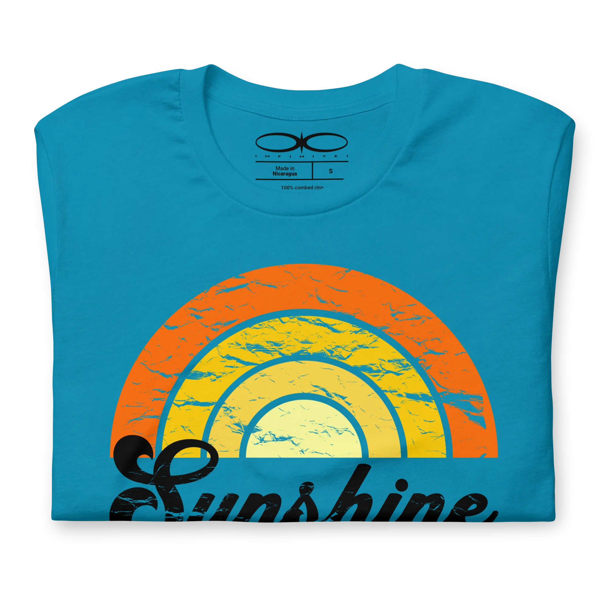 Men's Distressed Sunshine Graphic T-shirt