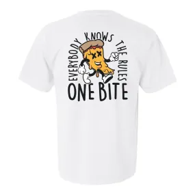 Men's One Bite Pizza Guy Short Sleeve Tee