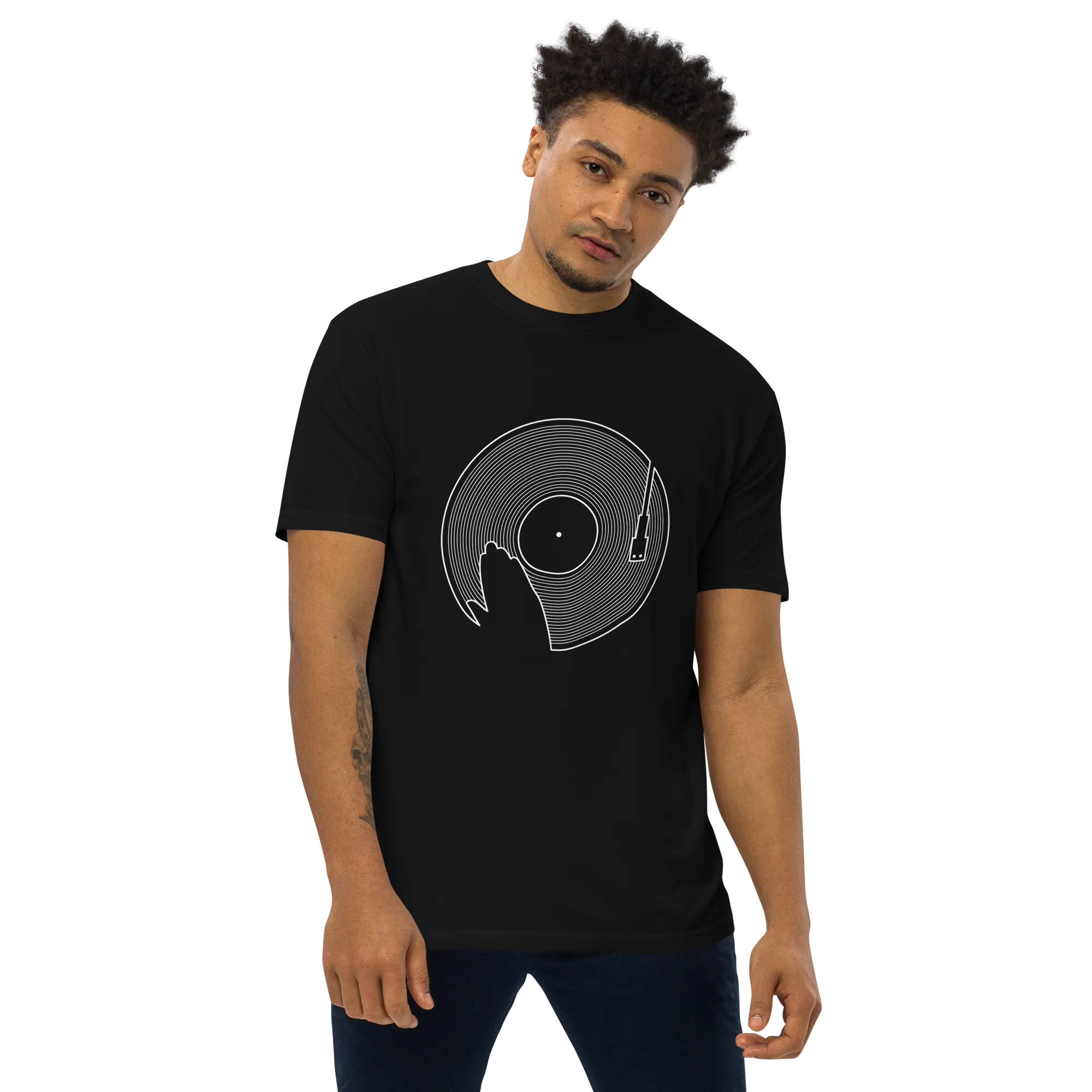 Men’s Record And DJ Graphic Tee