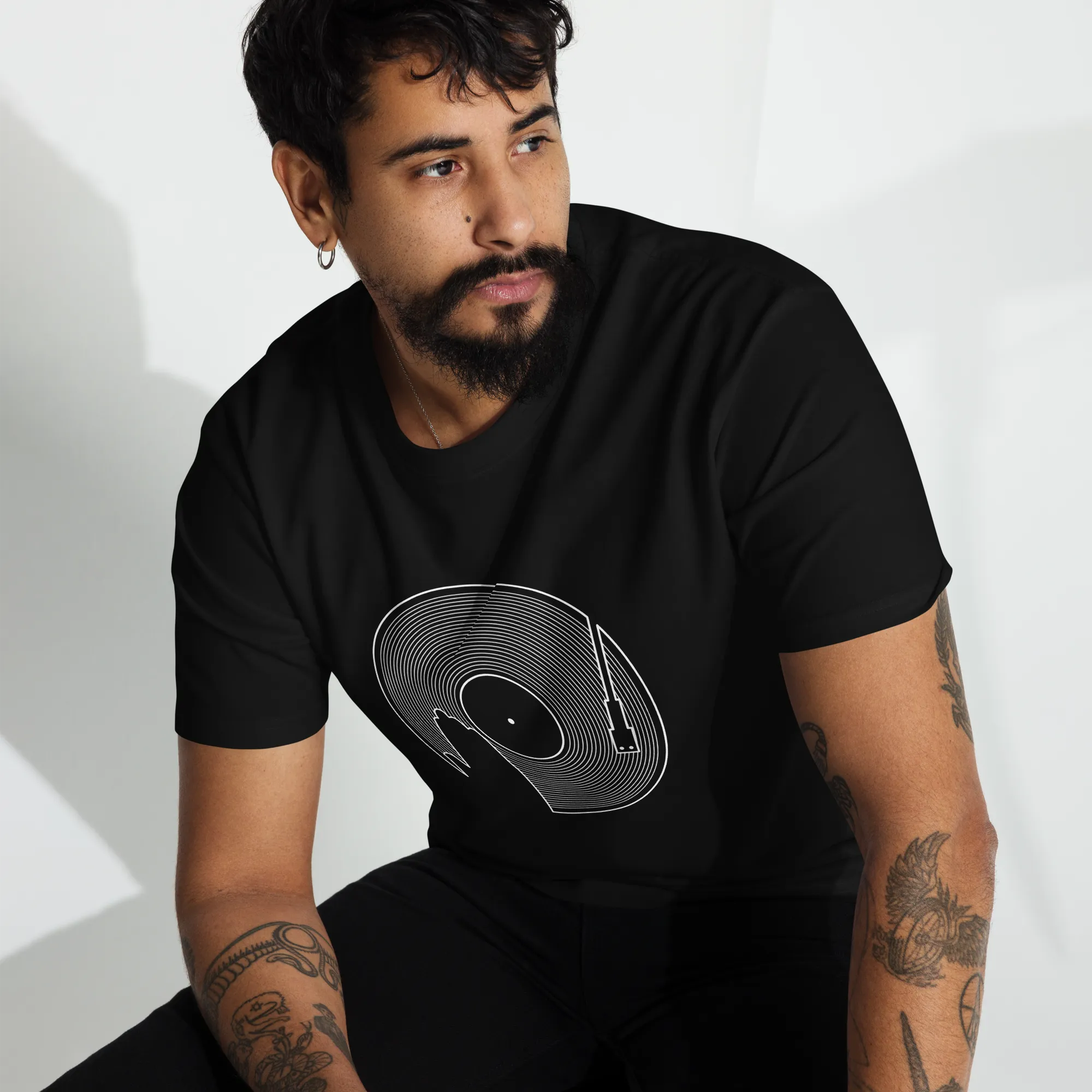 Men’s Record And DJ Graphic Tee