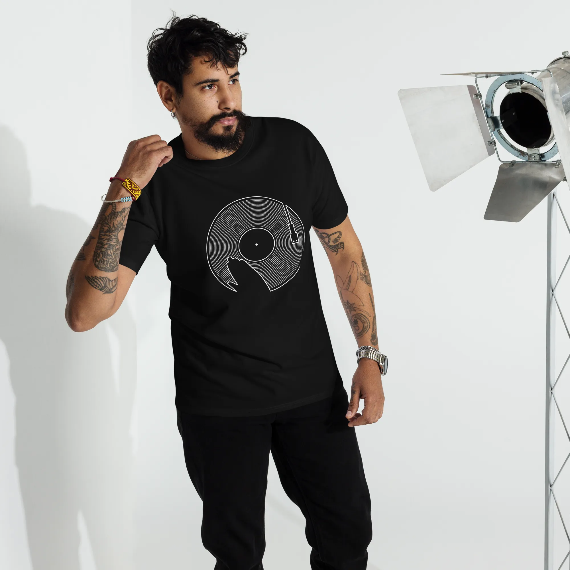 Men’s Record And DJ Graphic Tee