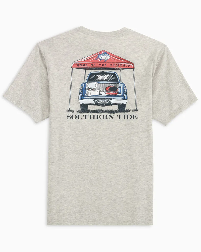 Men's Tailgate Popup Heather Short Sleeve Tee