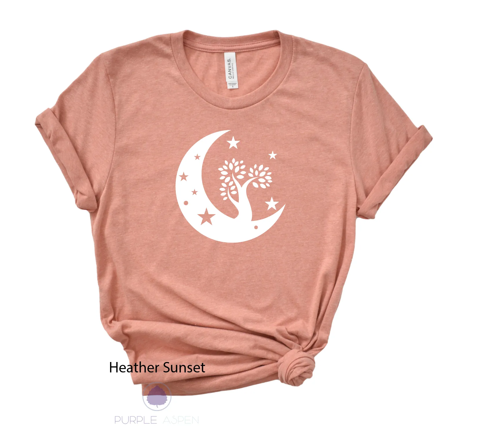 Moon And Stars Premium Tshirt