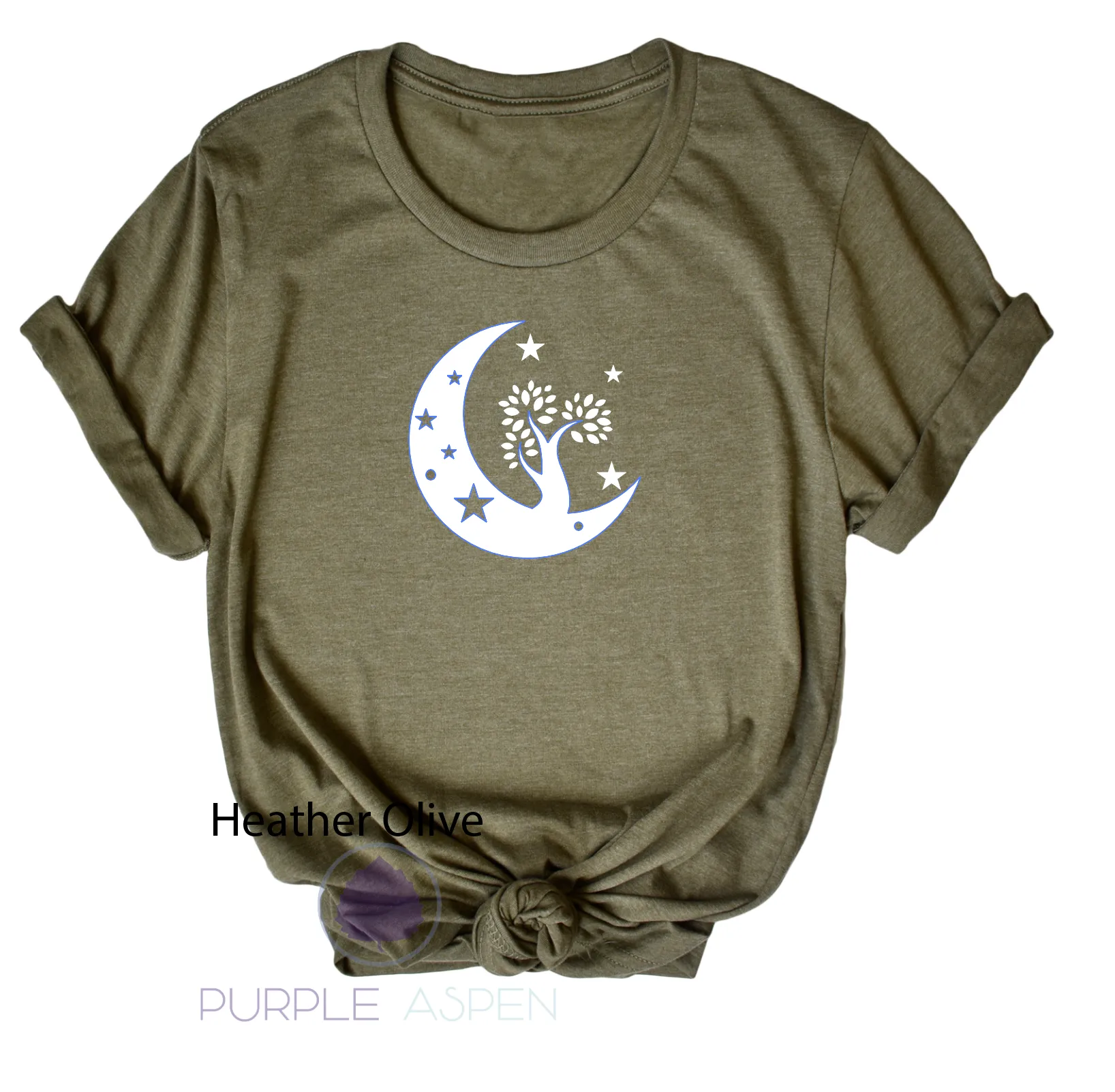 Moon And Stars Premium Tshirt