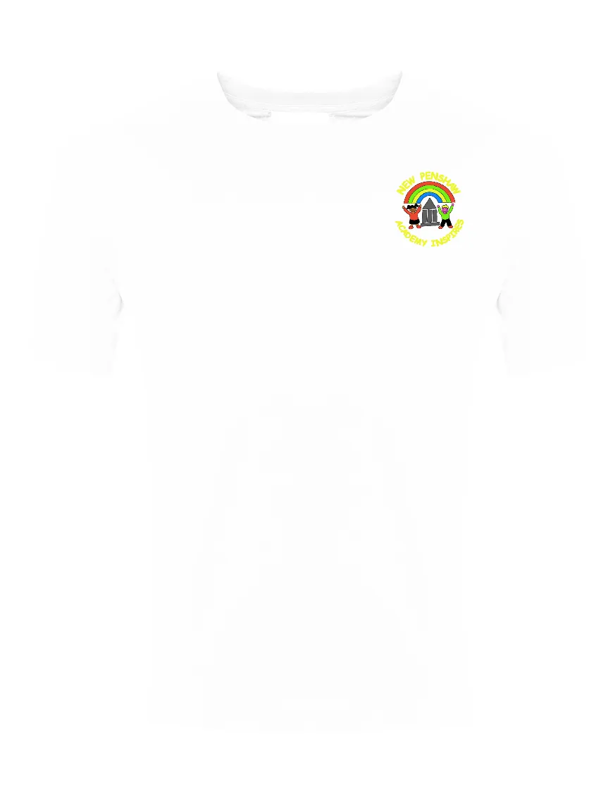 New Penshaw Academy White P.E. T-Shirt