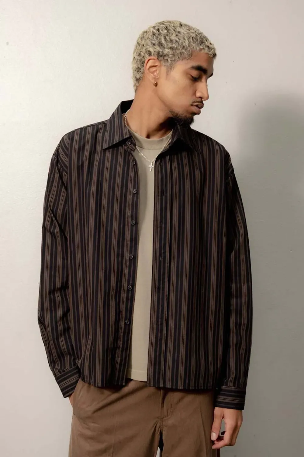 Oversized Business Shirt | Stripe