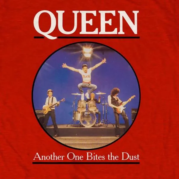 Queen Adult T-Shirt - Another One Bites The Dust