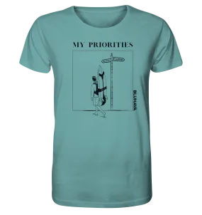 "Beach Priorities" - Herren Premium Organic Shirt