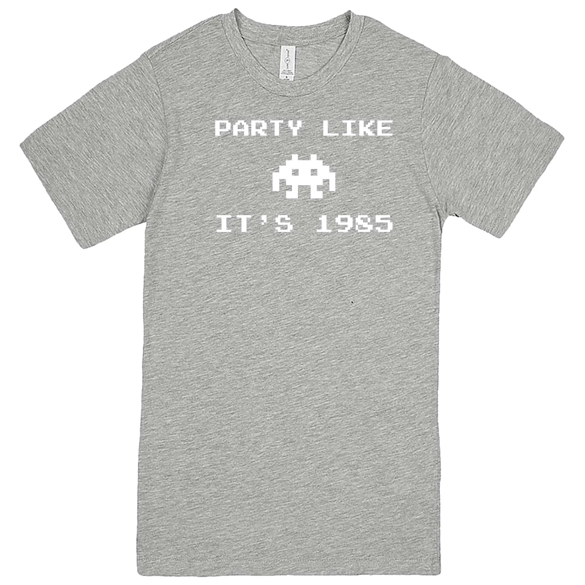 "Party Like It's 1985 - Space Alien" men's t-shirt