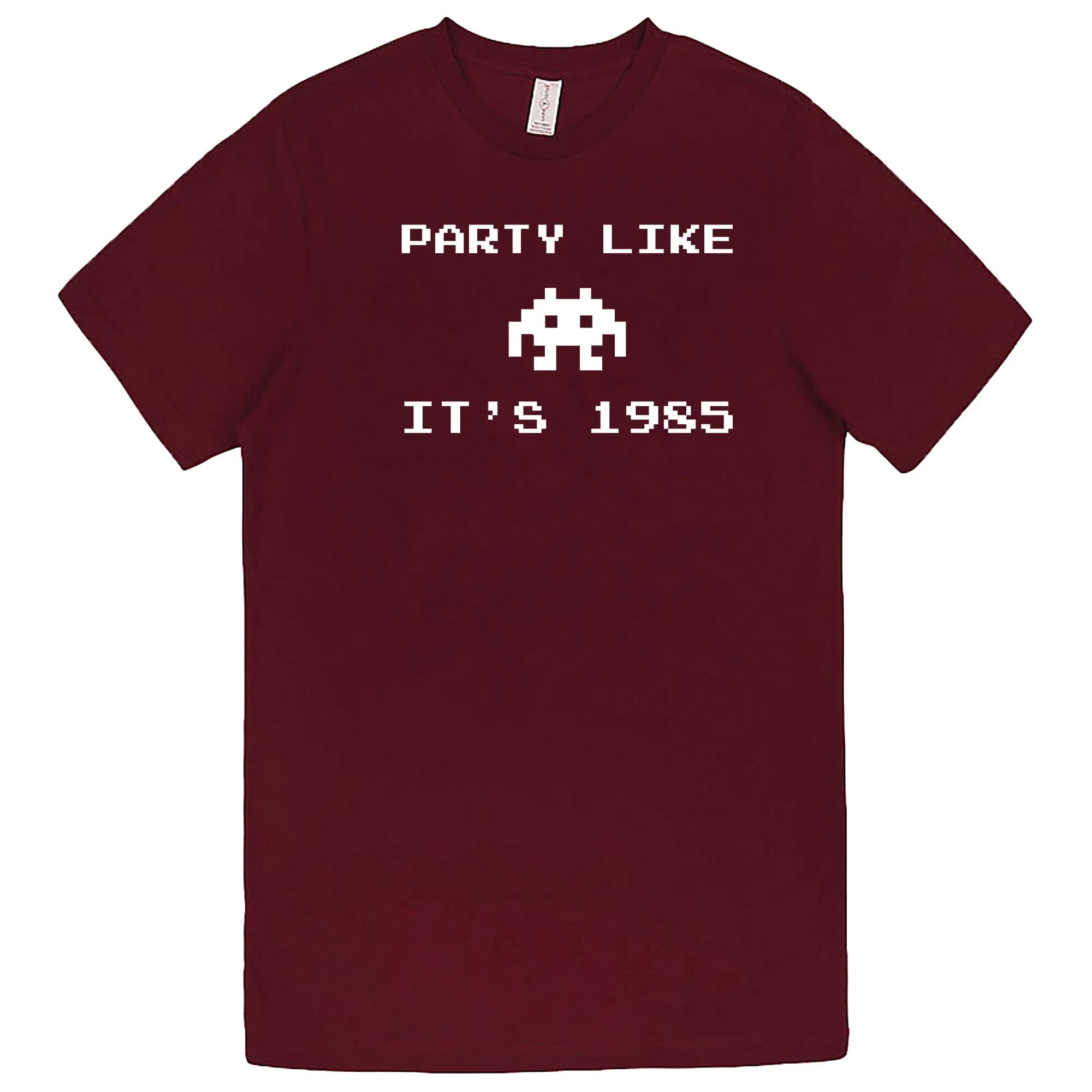 "Party Like It's 1985 - Space Alien" men's t-shirt