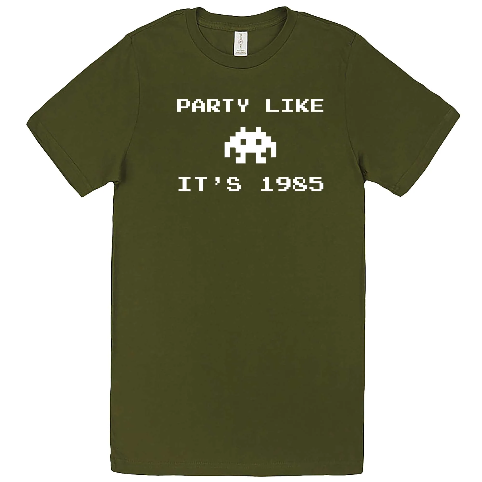 "Party Like It's 1985 - Space Alien" men's t-shirt