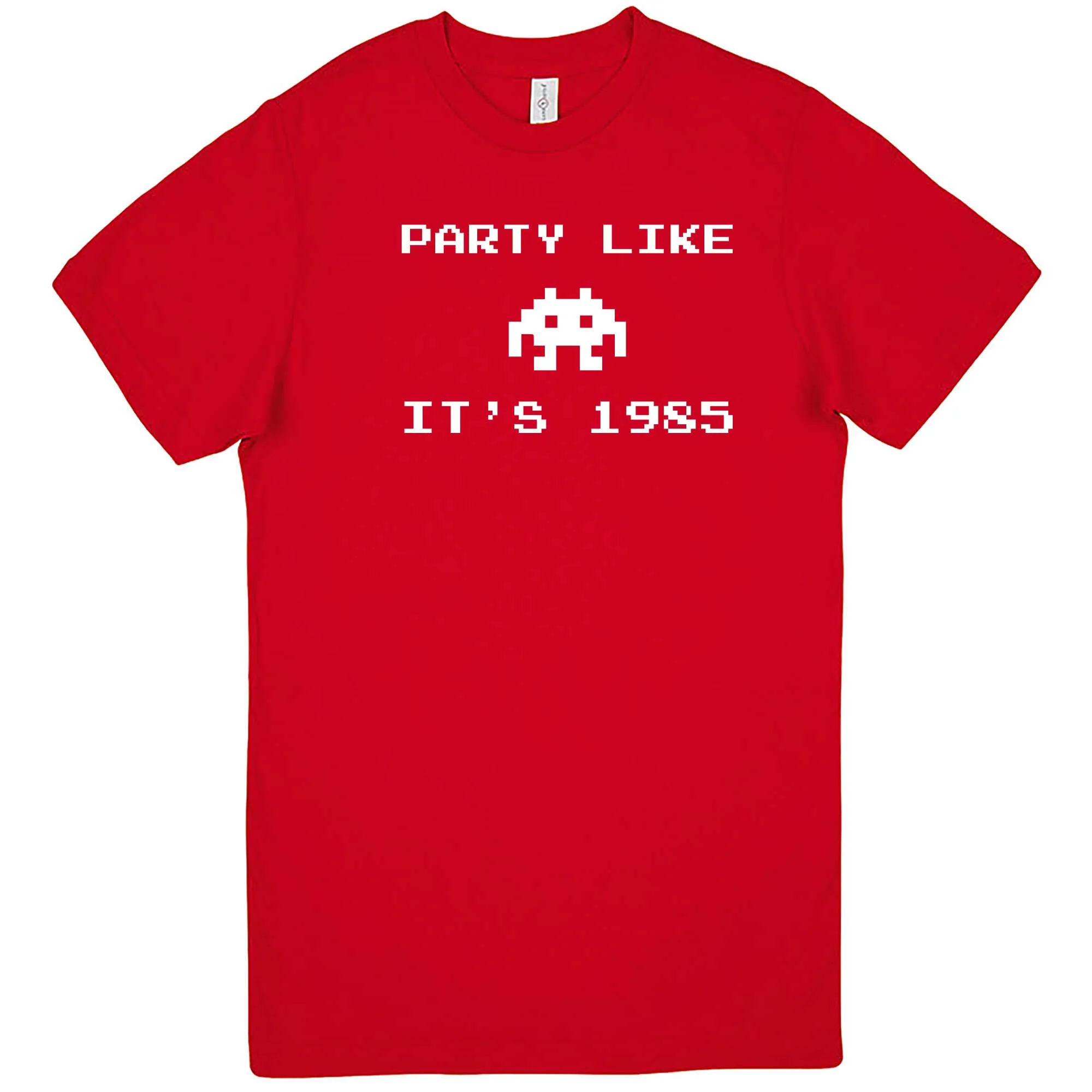 "Party Like It's 1985 - Space Alien" men's t-shirt