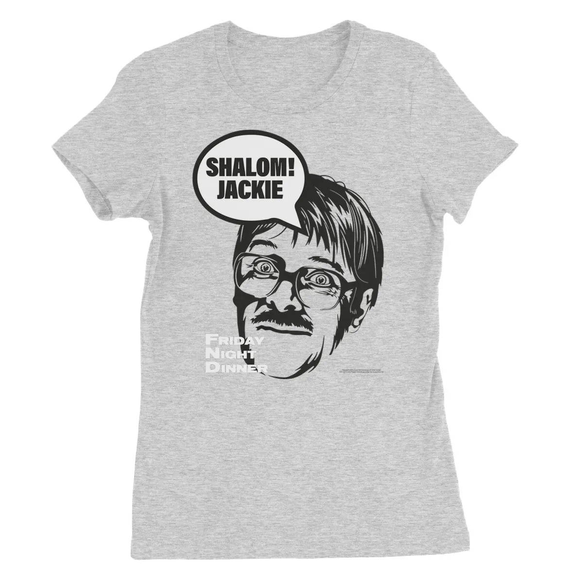 "Shalom! Jackie" Apparel Women's Favourite T-Shirt