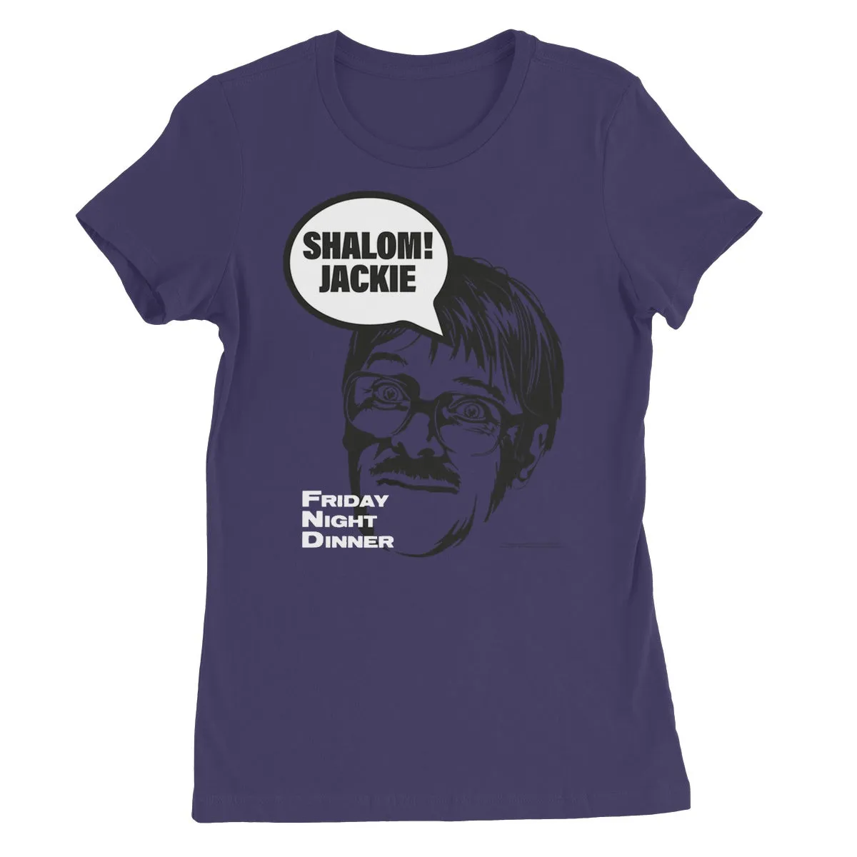 "Shalom! Jackie" Apparel Women's Favourite T-Shirt