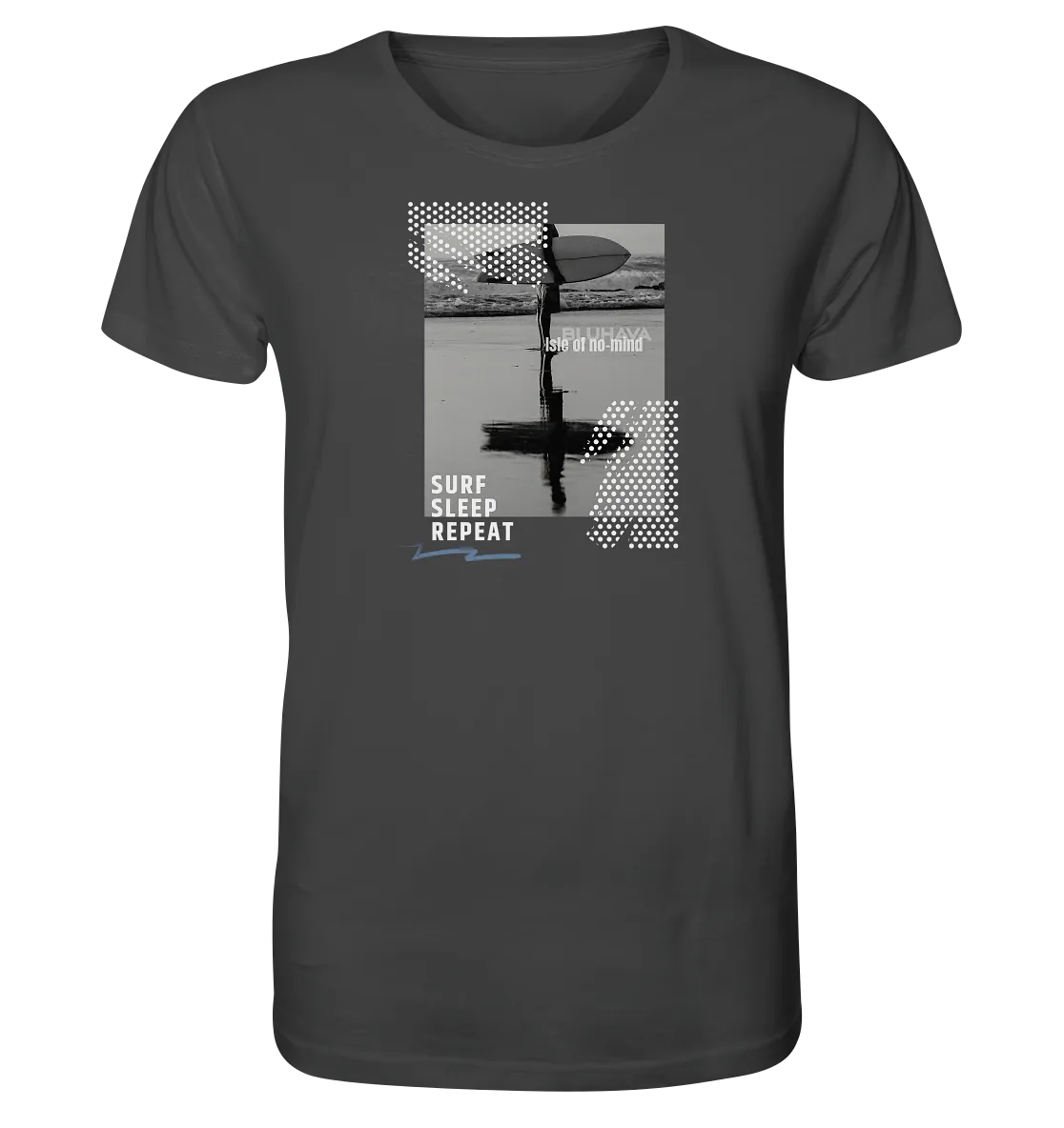 "Surf Sleep Repeat Beach" - Herren Premium Organic Shirt