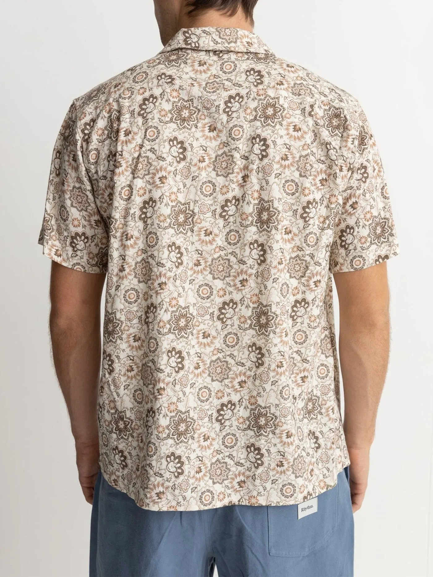 Raya Paisley Short Sleeve Buttondown Shirt