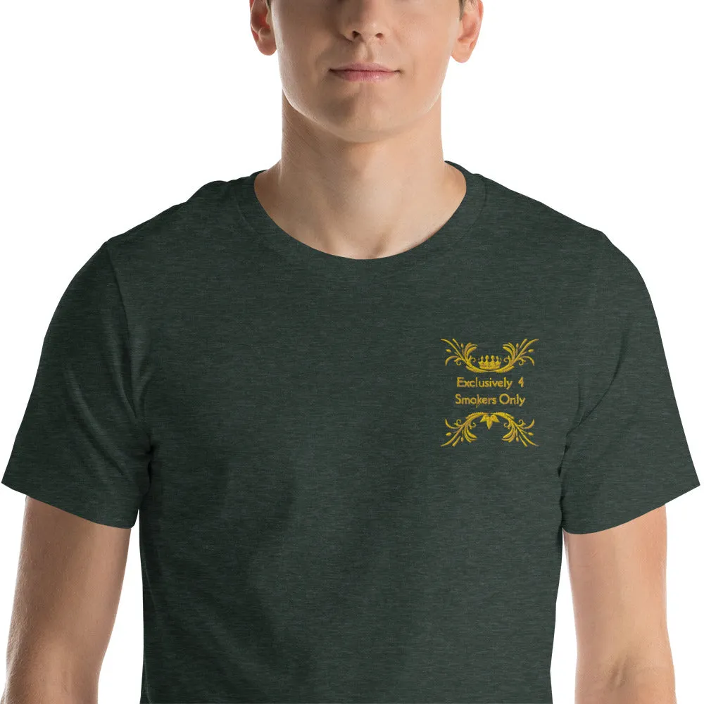 Short-Sleeve E4SO Embroidered Seal Unisex T-Shirt