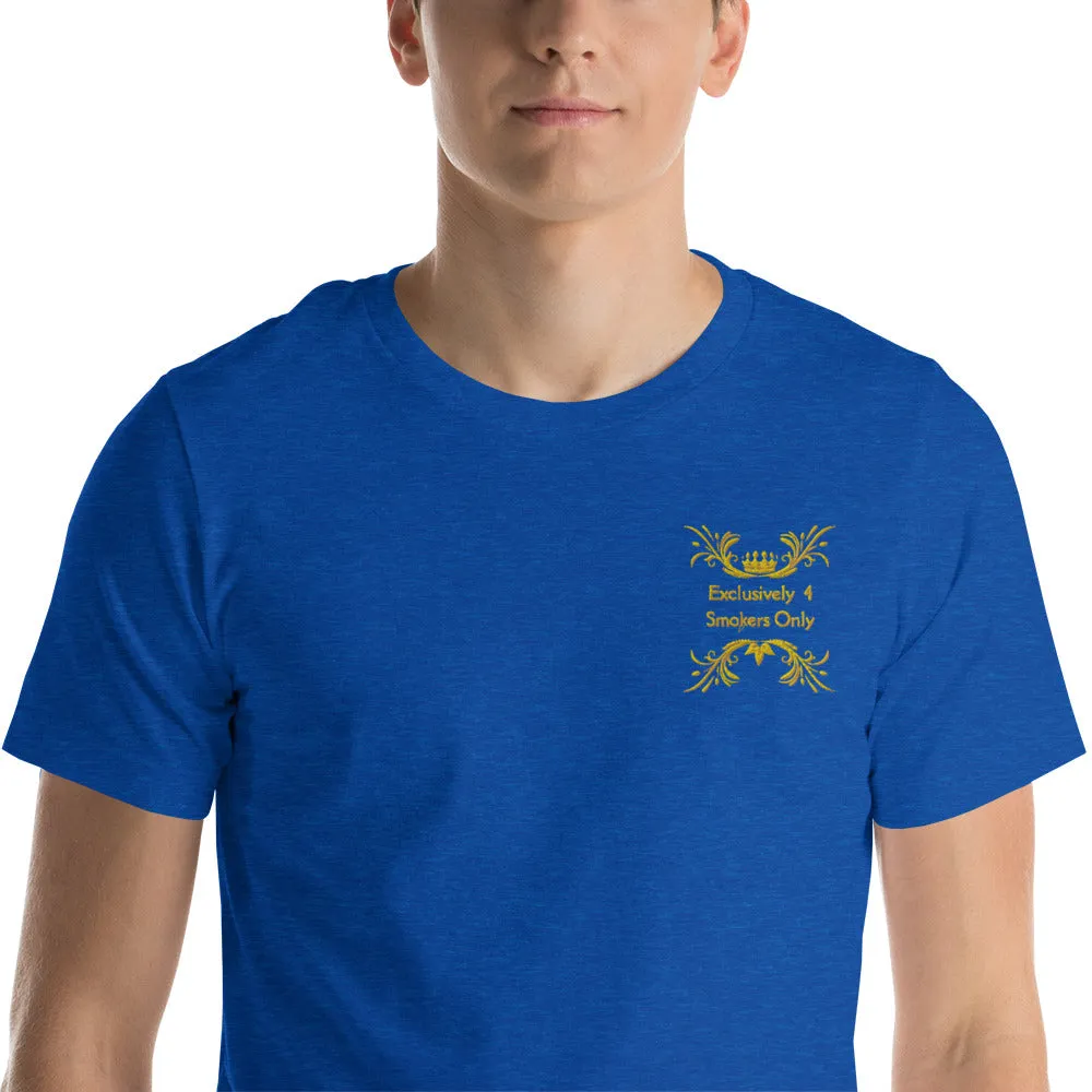 Short-Sleeve E4SO Embroidered Seal Unisex T-Shirt