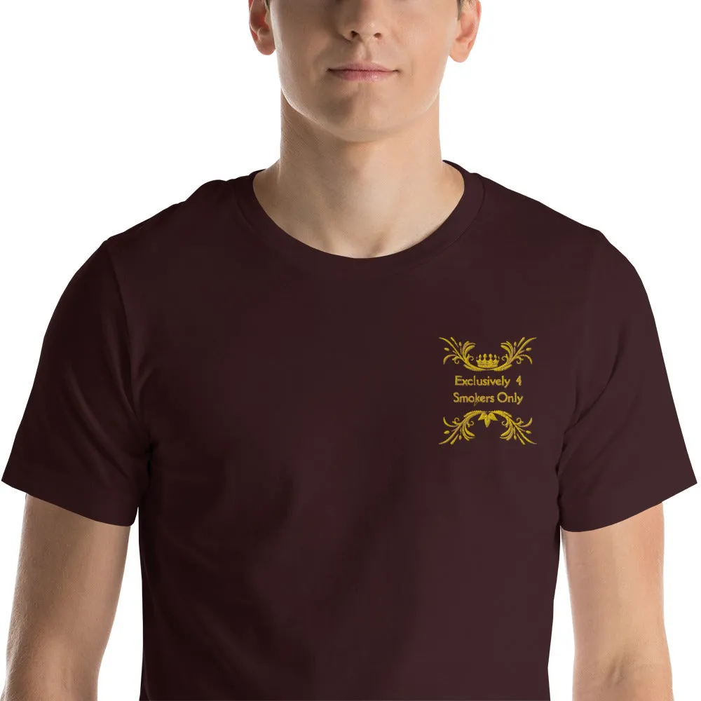 Short-Sleeve E4SO Embroidered Seal Unisex T-Shirt