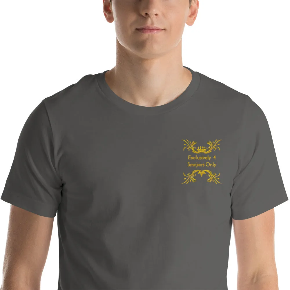 Short-Sleeve E4SO Embroidered Seal Unisex T-Shirt