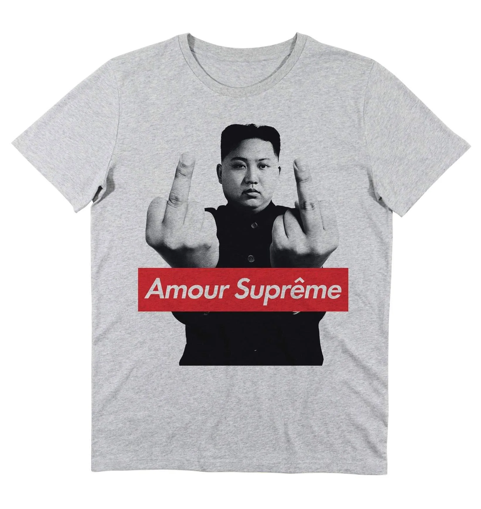 T-shirt homme amour supreme - kim jong un