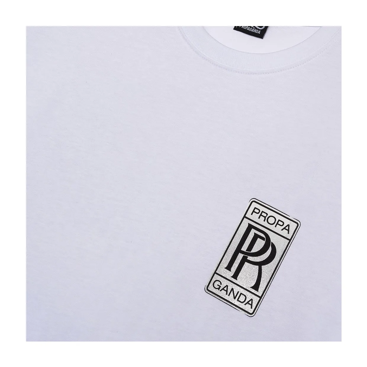 T-shirt Propaganda Rolls Royce Bianco