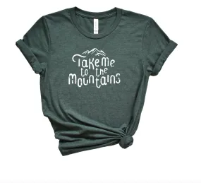 Take Me To The Mountains Premium Tee