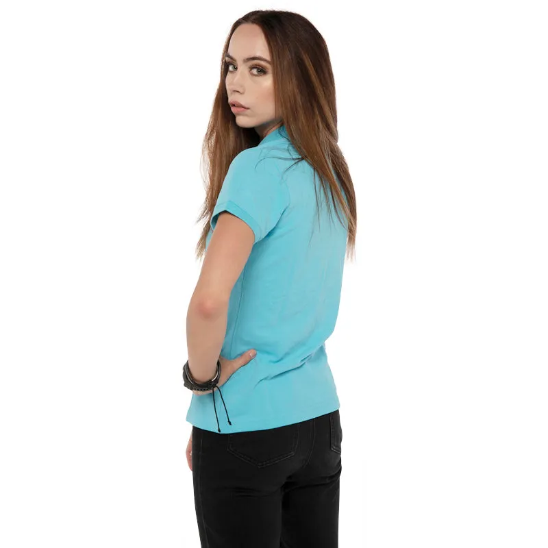 The Elegant Polo in Turquoise