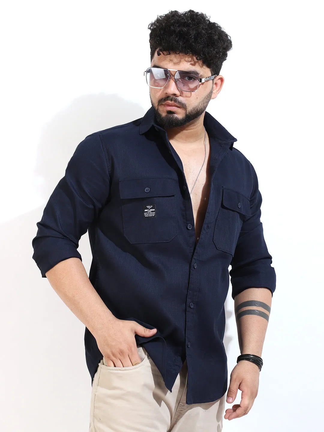 Triosnap Navy Shirt