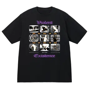 Violent Existence Black Tee