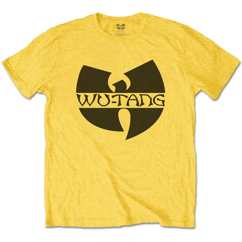 Wu-Tang Clan Kids T-Shirt - Wu-Tang Logo - Yellow T-Shirt